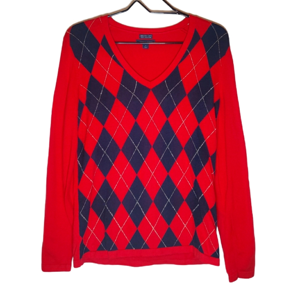 Tommy Hilfiger Argyle Sweater